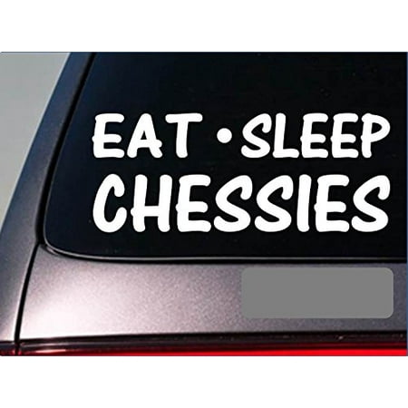 Chesapeake Bay Retriever Sticker - Eat Sleep Chessies Sticker *G824* 8
