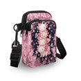 thumbnail image 3 of HELLHERO Salamander Floral Pattern with Shoulder Strap Small Crossbody Purse, Stylish Polyester for Outdoor Travel Daily Use, 3 of 7