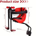 thumbnail image 1 of Children's Seat Front Seat For Riding Mountain Bike Children's Seat With Guardrail And Safety Belt, 1 of 4