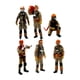 thumbnail image 1 of 6 figuras de bomberos a escala 1:64, regalo de exhibición para Tiny Peoples, mini muñecas de bomberos pintadas a mano para hombres y entusiastas de, 1 of 9