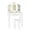 White, variant on JOYMOR Kids Vanity with LED Touch Screen, Crown Style Girls Vanity Set with Mirror Age 4-9