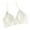 White, variant on Akafmk Push Up Bra for Women,Wireless Seamless Lace Bra,Comfortable Underwear for Daily Wear L