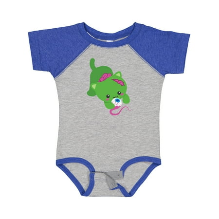 

Inktastic Zombie Cat Gift Baby Boy or Baby Girl Bodysuit