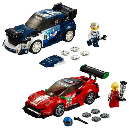 Lego Speed Champions Ford Fiesta Ferrari 488 Gt3 Walmartcom