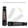 thumbnail image 6 of ATR ART to REAL 1200W Patio Infrared Electric Freestanding Heater,IP55 Waterproof,Touch Switch,Black, 6 of 12