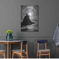 thumbnail image 4 of Luxe Metal Art 'Sun Halo 2 Proc B&W' by Thomas Haney, Metal Wall Art, 24"x36", 4 of 9