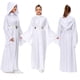 thumbnail image 2 of Disfraz de princesa Leia para adultos, traje con cinturón, bata, falda superior, para mujer, para Halloween, batalla espacial, traje de tela, fiesta de carnaval, traje de fantasía, 2 of 5