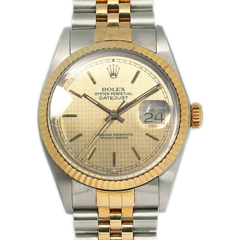 Rolex two hotsell tone 16013 datejust