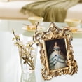 thumbnail image 4 of DOLITY 1Pc Retro Gold Relief Photo Frame Ornaments European Baroque Antique Photo Frame, 4 of 9
