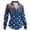 3-Black, variant on Alun Patriotic Shirts for Women 4th of July Outfits Button down Long Sleeve Blouses with Shiny Sequin and Floral Printing Casual V-Neck Slim Fit Tops for Spring Summer 9-Red XL