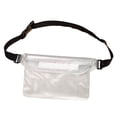 thumbnail image 3 of facefd Sac Étanche de Natation, Sac Étanche avec Sangle de Taille Ajustable, Blanc, 3 of 9