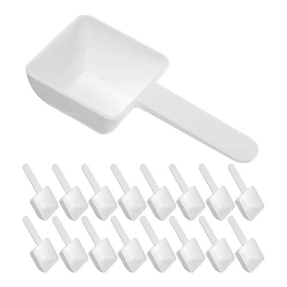 Topbathy 20Pcs Multi-Function Plastic Measuring Spoons for Powder and Coffee Beans