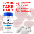 thumbnail image 6 of GlucoPeace Blood Support Pills Advanced Formula Vitamin Supplement Gluco Peace 120 Capsules, 6 of 8