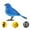 Blue Tit, variant on yotijay Electric Singing and Chirping Bird Toy Electronic Bird Toy for Children Gift American Goldfinch