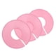 thumbnail image 3 of 3 separadores de tallas de ropa redondos para armario, prácticos anillos para clasificar la ropa (rosa), 3 of 6