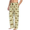 thumbnail image 6 of Zufioo Snail With Mushrooms Mens Pajama Pants Sleep & Lounge Pants Sleepwear Pants(Available in Big & Tall)-X-Large, 6 of 6