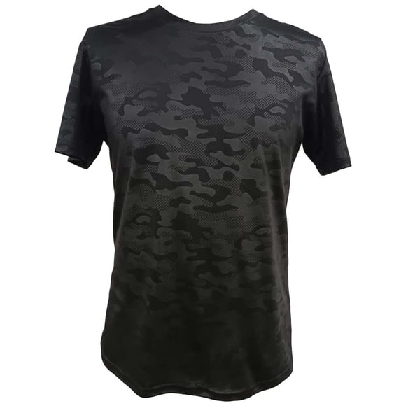 Playera Athletic Works Cuello Redondo Hombre Negro Talla EG