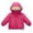 Hot Pink, variant on Girls Puff Jackets with Hood Thick Full Zip Fleece Lined Warm Casual Long Sleeve Kids Winter Coats Black 8