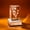 Tulip Butterfly, variant on Luminous crystal night light, cube crystal carved atmosphere light, desktop decoration, holiday gifts.