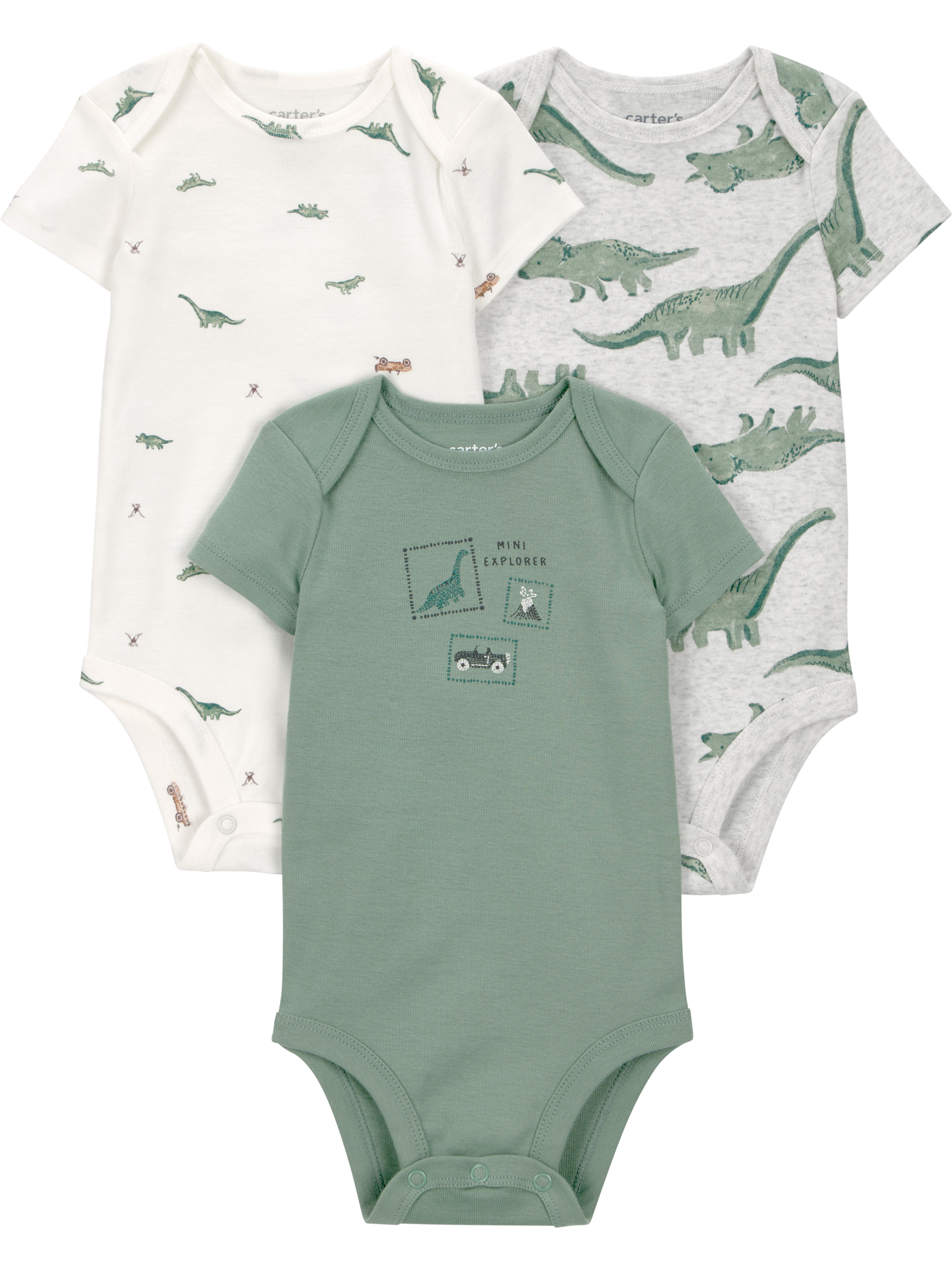 Carter's Child of Mine Baby Boy Bodysuits 3-Pack