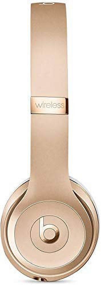 Beats by dre solo 3 satin gold sale