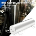 thumbnail image 2 of YIUIY 3 * 10 In Radiator Coolant Overflow Puke Tank Polished Stainless Steel Coolant Catch Can with Twist Cap 32 Oz Universal, 2 of 5