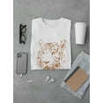thumbnail image 3 of Vintage White Tiger Head Sketch T-Shirt Men -Image by Shutterstock, Male 4X-Large, 3 of 4