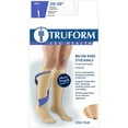 thumbnail image 6 of Truform Compression Stockings, Unisex, Knee High, Closed Toe, 20-30 mmHg, Beige, X-Large (short length), 6 of 6