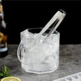 thumbnail image 4 of Advancent Cubo de hielo con pala de clip de hielo Cubos de vino Recipiente de bebida Contenedor de enfriamiento Barra de herramientas, 4 of 6