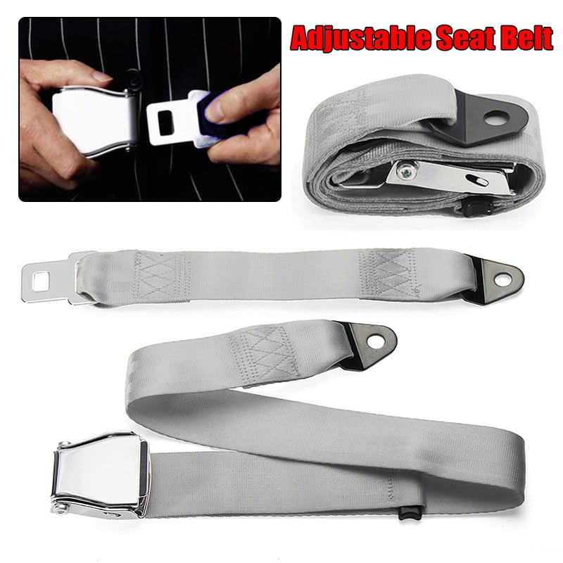 Adjustable Airplane Seat Belt Extension Extender Airline Buckle Aircraft Safe HZ 