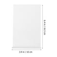 thumbnail image 2 of 6Pcs Acrylic Flyer Holders Practical Acrylic Sign Holders Sturdy Sign Display Holders, 2 of 8