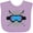 Lavender, variant on Inktastic Ski Mask Skiing Gift Boys or Girls Baby Bib