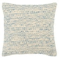 thumbnail image 2 of SAFAVIEH Parvati Distressed Geometric Accent Pillow, 18" x 18", Blue, 2 of 3
