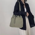 thumbnail image 3 of Bolso Hombro Mujeres Fashion Nylon Drawstring Backet Bold para Viajes Al Aire Libre, 3 of 6