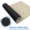 thumbnail image 6 of Long Mouse Pads for Desk,Beige Celestial Pattern Desk Mats on Top Of Desks, Desk Mouse Pad Extra Large with 3mm Non-Slip Base and Stitched Edge for Gaming,Office,Work,Home 31.5"x11.8", 6 of 6