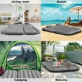 thumbnail image 2 of Umbrauto SUV Air Mattress Inflatable Car Air Beds Sleeping Pad Camping Trunk Bed with Electric Air Pump, Gray, 2 of 8