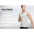 thumbnail image 4 of Mens Heavyweight Ribbed Tank Top ( 3-PACK), 4 of 6