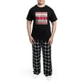 thumbnail image 5 of CafePress - Ugly Christmas Sweater Pajamas - Men's Dark Loose Fit Cotton Pajama Set, 5 of 7