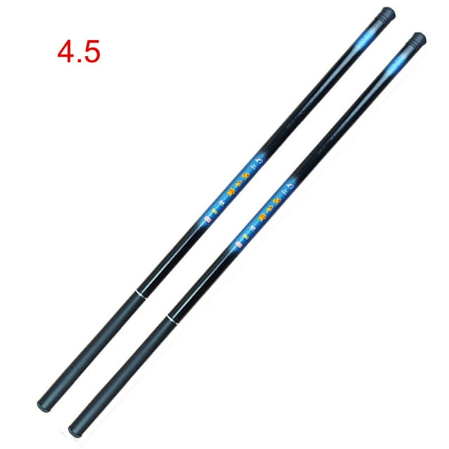 CAROOTU Thread FRP Fishing Rod Telescopic Ultralight Hard Fishing Pole for Stream Freshwater