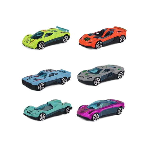 Juguetes para niños Vogacara coche de carreras modelo 164 6 unids/set