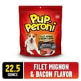 thumbnail image 3 of Pup Peroni Filet Mignon & Bacon Flavor Dog Treats, 22.5 oz Bag, 3 of 10