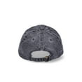 Time and Tru Women's Washed Cotton Twill Baseball Hat Black Soot