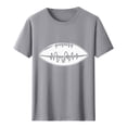 thumbnail image 5 of Gamivast Athletic Shirts for Men Heartbeat Football Graphic Crew Neck Short Sleeve Workout Shirts Gym Shirts Breathable Performance Fabric Workout Wear, 5 of 5