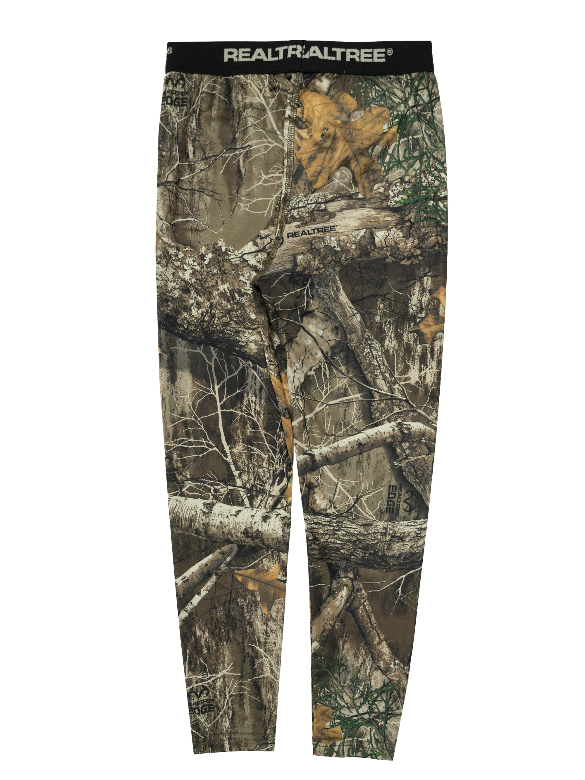 Realtree Edge Youth Performance Thermal Long Sleeve Top and Bottom Set