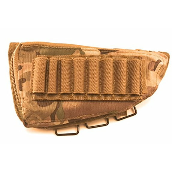 Acme Approved Rifle Buttstock Cheek Rest Ammo Pouch Multicam Condura Nylon