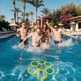 thumbnail image 5 of Pool Toys Set for Family Water Games and Swimming Activities with Floating Throwing Rings, 5 of 5
