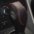 thumbnail image 2 of LYD Car PU Gear Shift Knob Cover para Ford Focus Fiesta Fusion Escape 2012-2016 Transit C-Max Red Line LYD interiores de automóviles, 2 of 2
