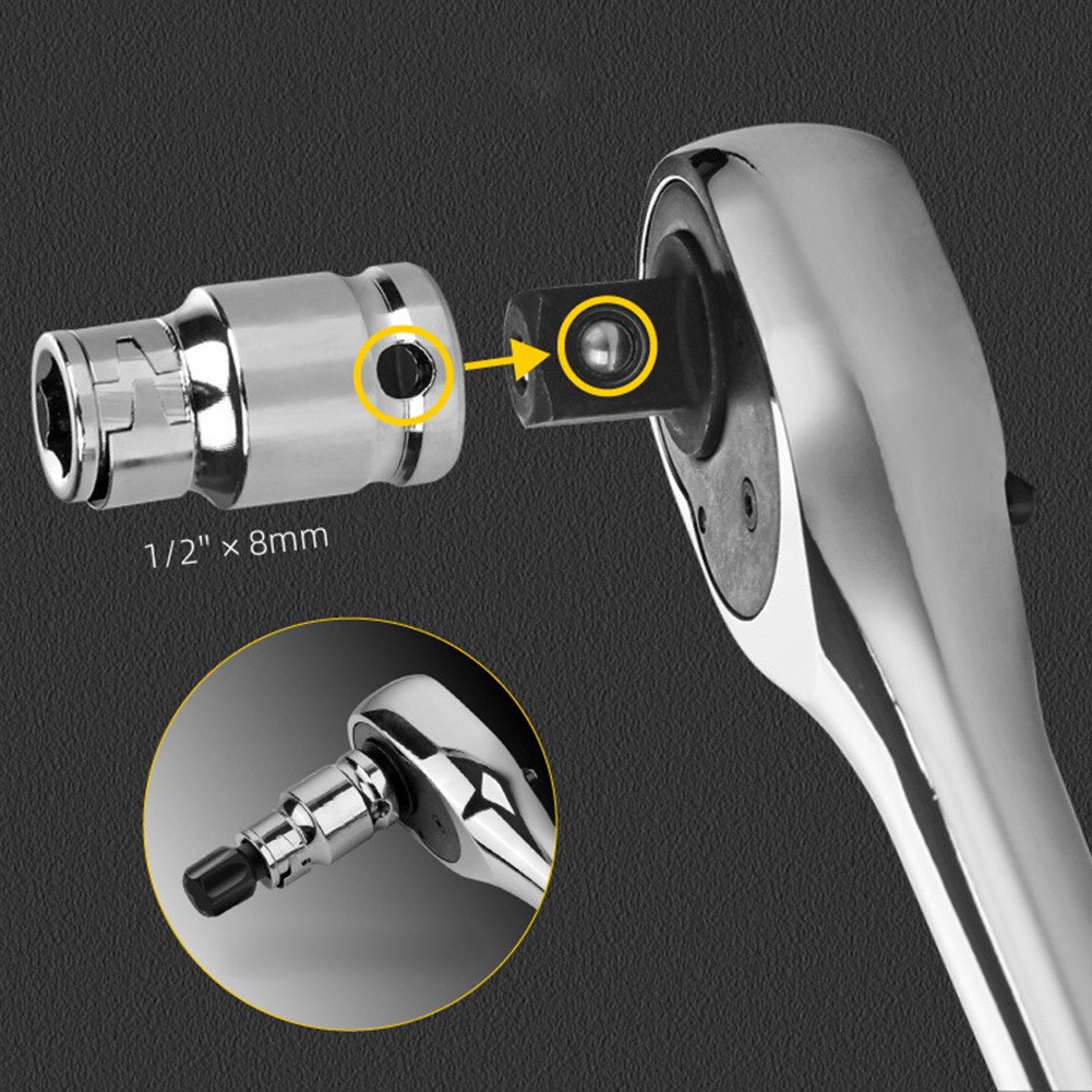 yaaqii T10-T70 Socket Set for Torx Bit head Ratchet Wrench 1/2 Inch Drive Screwdriver