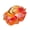 Red, variant on 7829 Colorful Geometric Resin Ring Lightweight Design Amber Tone Jewelry Gift Comfort Fit Colorful Resin Accessory For Women Men