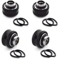 thumbnail image 1 of SDTC Tech 4-Pack G1/4" to 12mm x 16mm (IDxOD) Rigid Tubing Compression Fitting for PC Water Cooling System Metal & PETG Tube, 1 of 4